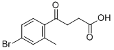 4-(4-BROMO-2-METHYLPHENYL)-4-OXOBUTYRIC ACID