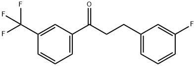 3-(3-FLUOROPHENYL)-3'-TRIFLUOROMETHYLPROPIOPHENONE