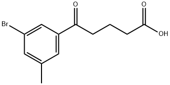 5-(3-BROMO-5-METHYLPHENYL)-5-OXOVALERIC ACID