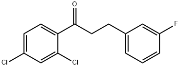 2',4'-DICHLORO-3-(3-FLUOROPHENYL)PROPIOPHENONE