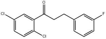 2',5'-DICHLORO-3-(3-FLUOROPHENYL)PROPIOPHENONE