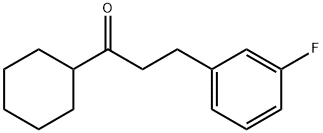 CYCLOHEXYL 2-(3-FLUOROPHENYL)ETHYL KETONE