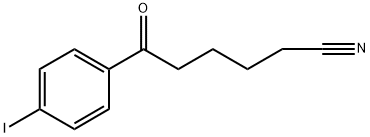 6-(4-IODOPHENYL)-6-OXOHEXANENITRILE Structural