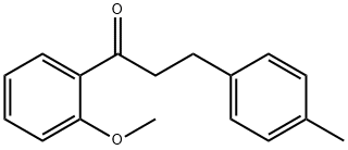 2'-METHOXY-3-(4-METHYLPHENYL)PROPIOPHENONE Structural