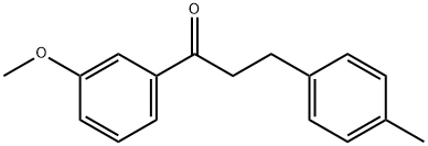 3'-METHOXY-3-(4-METHYLPHENYL)PROPIOPHENONE Structural