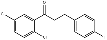 2',5'-DICHLORO-3-(4-FLUOROPHENYL)PROPIOPHENONE