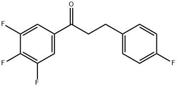 3-(4-FLUOROPHENYL)-3',4',5'-TRIFLUOROPROPIOPHENONE