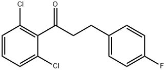 2',6'-DICHLORO-3-(4-FLUOROPHENYL)PROPIOPHENONE