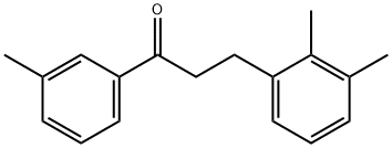 3-(2,3-DIMETHYLPHENYL)-3'-METHYLPROPIOPHENONE Structural