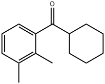 CYCLOHEXYL 2,3-DIMETHYLPHENYL KETONE Structural