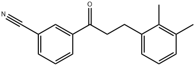 3'-CYANO-3-(2,3-DIMETHYLPHENYL)PROPIOPHENONE