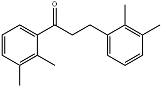 2',3'-DIMETHYL-3-(2,3-DIMETHYLPHENYL)PROPIOPHENONE Structural