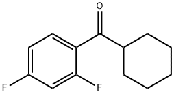 CYCLOHEXYL 2,4-DIFLUOROPHENYL KETONE