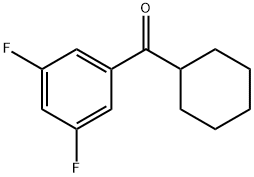 CYCLOHEXYL 3,5-DIFLUOROPHENYL KETONE