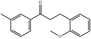 3-(2-METHOXYPHENYL)-3'-METHYLPROPIOPHENONE Structural