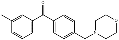 3-METHYL-4'-MORPHOLINOMETHYL BENZOPHENONE