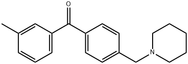 3-METHYL-4'-PIPERIDINOMETHYL BENZOPHENONE