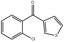 3-(2-CHLOROBENZOYL)THIOPHENE Structural