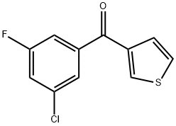 3-(3-CHLORO-5-FLUOROBENZOYL)THIOPHENE