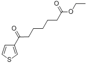 ETHYL 7-OXO-7-(3-THIENYL)HEPTANOATE Structural