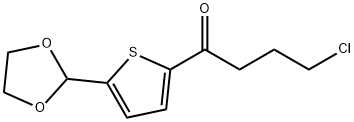 3-CHLOROPROPYL 5-(1,3-DIOXOLAN-2-YL)-2-THIENYL KETONE