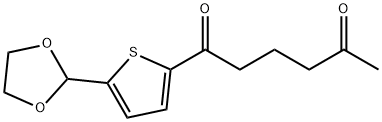 5-(1,3-DIOXOLAN-2-YL)-2-THIENYL 4-OXOPENTYL KETONE