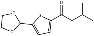 5-(1,3-DIOXOLAN-2-YL)-2-THIENYL 2-METHYLPROPYL KETONE