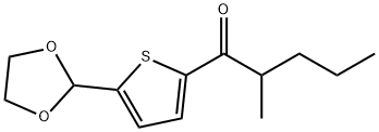 5-(1,3-DIOXOLAN-2-YL)-2-THIENYL 1-METHYLBUTYL KETONE