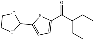 5-(1,3-DIOXOLAN-2-YL)-2-THIENYL 1-ETHYLPROPYL KETONE