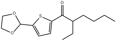 5-(1,3-DIOXOLAN-2-YL)-2-THIENYL 1-ETHYLPENTYL KETONE