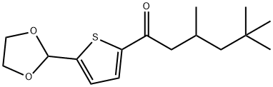 5-(1,3-DIOXOLAN-2-YL)-2-THIENYL 2,4,4-TRIMETHYLPENTYL KETONE