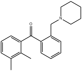 2,3-DIMETHYL-2'-PIPERIDINOMETHYL BENZOPHENONE