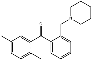 2,5-DIMETHYL-2'-PIPERIDINOMETHYL BENZOPHENONE