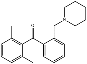 2,6-DIMETHYL-2'-PIPERIDINOMETHYL BENZOPHENONE