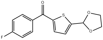 5-(1,3-DIOXOLAN-2-YL)-2-(4-FLUOROBENZOYL)THIOPHENE