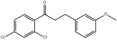 2',4'-DICHLORO-3-(3-METHOXYPHENYL)PROPIOPHENONE