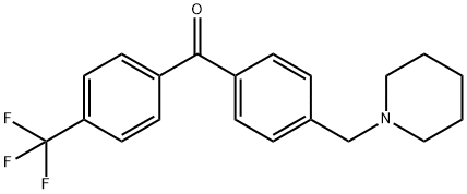 4-PIPERIDINOMETHYL-4'-TRIFLUOROMETHYLBENZOPHENONE