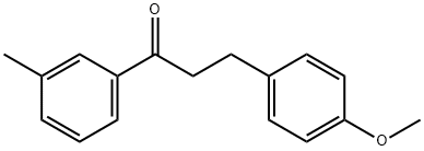 3-(4-METHOXYPHENYL)-3'-METHYLPROPIOPHENONE Structural