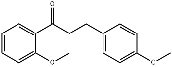 2'-METHOXY-3-(4-METHOXYPHENYL)PROPIOPHENONE Structural