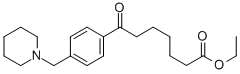 ETHYL 7-OXO-7-[4-(PIPERIDINOMETHYL)PHENYL]HEPTANOATE