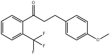 3-(4-METHOXYPHENYL)-2'-TRIFLUOROMETHYLPROPIOPHENONE