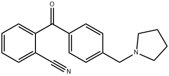 2-CYANO-4'-PYRROLIDINOMETHYL BENZOPHENONE