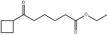 ETHYL 6-CYCLOBUTYL-6-OXOHEXANOATE Structural