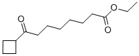 ETHYL 8-CYCLOBUTYL-8-OXOOCTANOATE Structural