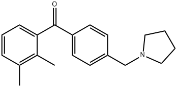 2,3-DIMETHYL-4'-PYRROLIDINOMETHYL BENZOPHENONE