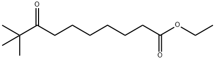 ETHYL 9,9-DIMETHYL-8-OXODECANOATE Structural