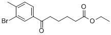 ETHYL 6-(3-BROMO-4-METHYLPHENYL)-6-OXOHEXANOATE