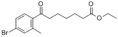 ETHYL 7-(4-BROMO-2-METHYLPHENYL)-7-OXOHEPTANOATE