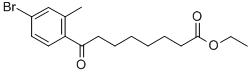 ETHYL 8-(4-BROMO-2-METHYLPHENYL)-8-OXOOCTANOATE