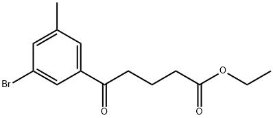 ETHYL 5-(3-BROMO-5-METHYLPHENYL)-5-OXOVALERATE